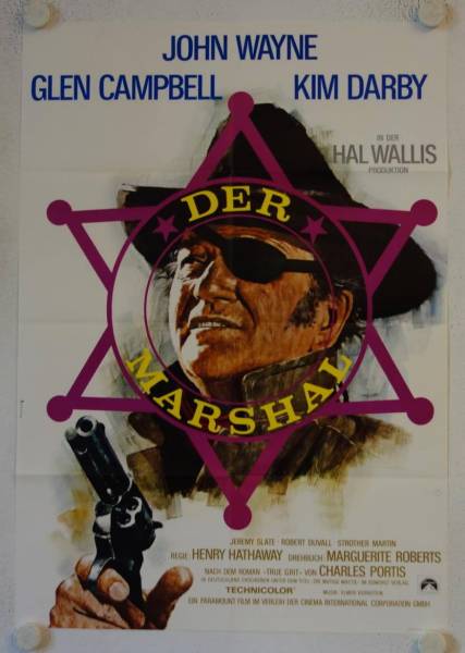 Der Marshal originales deutsches Filmplakat